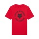 T-SHIRT JUNIOR FOX BADGE TIBETAN RED YL