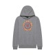 BLUZA Z KAPTUREM JUNIOR FOX BEAM FLEECE PO HEATHER GRAPHITE YL