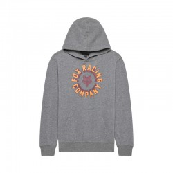 BLUZA Z KAPTUREM JUNIOR FOX BEAM FLEECE PO HEATHER GRAPHITE YL