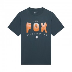 T-SHIRT FOX BLOCK 195 ORIGINAL DEEP COBALT S