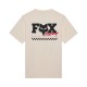 T-SHIRT FOX CHECKER 195 ORIGINAL OFF WHITE L