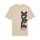 T-SHIRT JUNIOR FOX CHECKER TAN YL