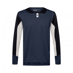 KOSZULKA ROWEROWA Z DŁUGIM RĘKAWEM JUNIOR FOX DEFEND GALAXY BLUE YL