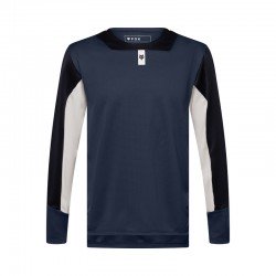 KOSZULKA ROWEROWA Z DŁUGIM RĘKAWEM JUNIOR FOX DEFEND GALAXY BLUE YL