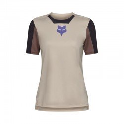KOSZULKA ROWEROWA DAMSKA FOX DEFEND PARK CHALK XS