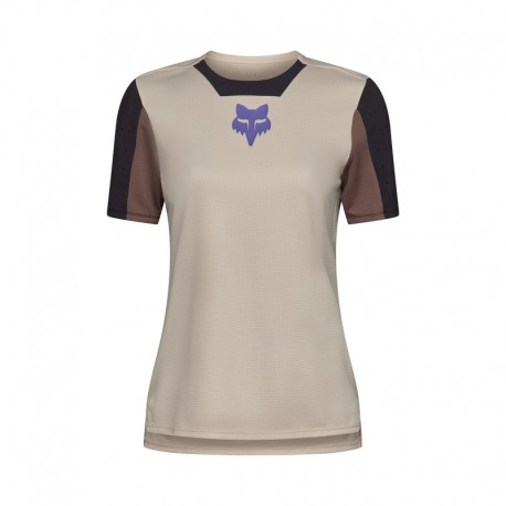 KOSZULKA ROWEROWA DAMSKA FOX DEFEND PARK CHALK XS