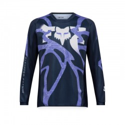 BLUZA MOTOCYKLOWA JUNIOR FOX 180 DIFFUSE SE BLUEBERRY YL