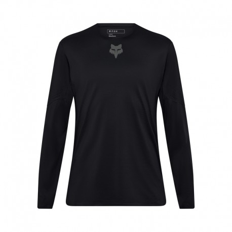 KOSZULKA ROWEROWA Z DŁUGIM RĘKAWEM FOX FLEXAIR BLACK S