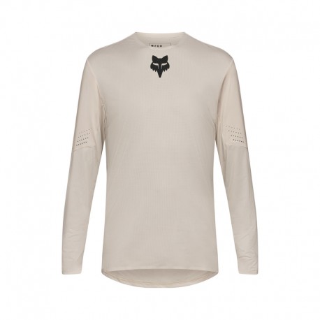 KOSZULKA ROWEROWA Z DŁUGIM RĘKAWEM FOX FLEXAIR CHALK S