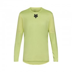 KOSZULKA ROWEROWA Z DŁUGIM RĘKAWEM FOX FLEXAIR LIME S