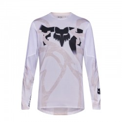 KOSZULKA ROWEROWA Z DŁUGIM RĘKAWEM FOX FLEXAIR DIFFUSE SE WHITE S