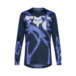 KOSZULKA ROWEROWA Z DŁUGIM RĘKAWEM FOX FLEXAIR DIFFUSE SE BLUEBERRY L