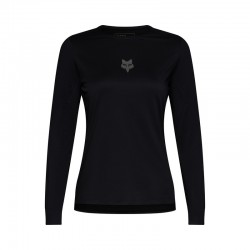 KOSZULKA ROWEROWA Z DŁUGIM RĘKAWEM DAMSKA FOX FLEXAIR BLACK M
