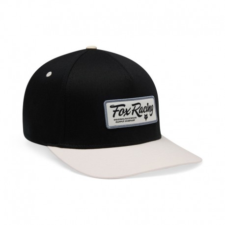 CZAPKA Z DASZKIEM FOX FUEL FLEXFIT BLACK L/XL