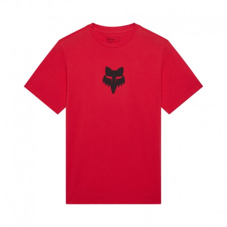 T-SHIRT FOX HEAD 195 ORIGINAL FLAME RED M