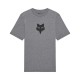 T-SHIRT JUNIOR FOX HEAD HEATHER DARK GREY YL