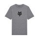 T-SHIRT JUNIOR FOX HEAD HEATHER DARK GREY YL