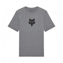 T-SHIRT JUNIOR FOX HEAD HEATHER DARK GREY YL