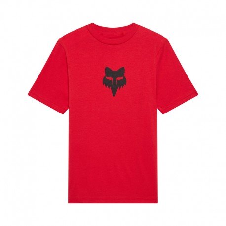 T-SHIRT JUNIOR FOX HEAD TIBETAN RED YL