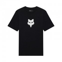 T-SHIRT JUNIOR FOX HEAD ULTRA BLACK YL