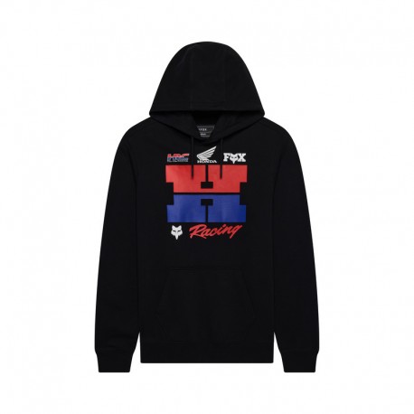 BLUZA Z KAPTUREM FOX HONDA BLACK S