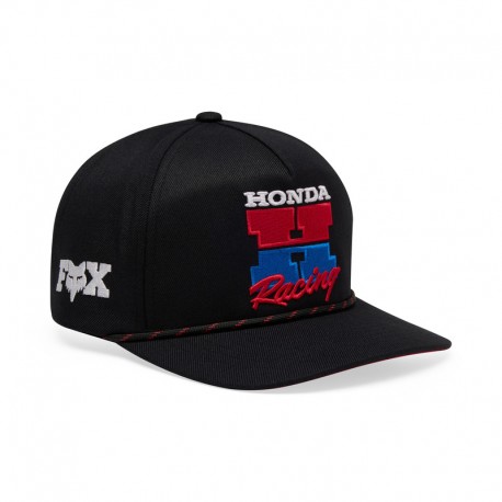 CZAPKA Z DASZKIEM FOX HONDA SNAPBACK BLACK OS
