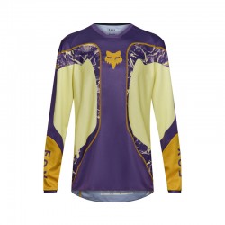 BLUZA MOTOCYKLOWA FOX 180 IMAGE PRINT PURPLE YELLOW S