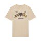 T-SHIRT JUNIOR FOX IMAGE PRINT TAN YS