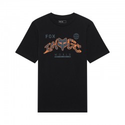 T-SHIRT JUNIOR FOX IMAGE PRINT ULTRA BLACK YL