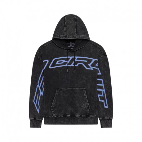BLUZA Z KAPTUREM FOX PRO CIRCUIT FLEECE PO BLACK S