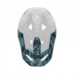 KASK ROWEROWY JUNIOR FOX RAMPAGE IMG PRINT ARCTIC BLUE YL