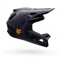 KASK ROWEROWY FOX RAMPAGE IMG PRINT PLUM M