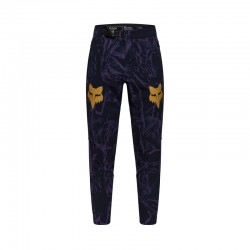 SPODNIE ROWEROWE JUNIOR FOX RANGER IMAGE PRINT PLUM 22