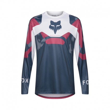 KOSZULKA ROWEROWA Z DŁUGIM RĘKAWEM FOX RANGER TACTILE WHITE S