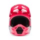 KASK MOTOCYKLOWY JUNIOR FOX V1 SHIELD PINK YM