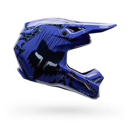 KASK MOTOCYKLOWY FOX V1 DIFFUSE SE PURPLE DOVE S