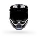 KASK MOTOCYKLOWY JUNIOR FOX V1 DIFFUSE SE BLACK YM