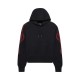 BLUZA Z KAPTUREM DAMSKA FOX VISION OVERSIZED FLEECE PO BLACK S
