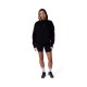 BLUZA Z KAPTUREM DAMSKA FOX VISION OVERSIZED FLEECE PO BLACK S