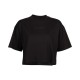 T-SHIRT DAMSKI FOX WORDMARK OS CROP BLACK XS