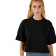 T-SHIRT DAMSKI FOX WORDMARK OS CROP BLACK XS
