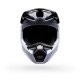 KASK MOTOCYKLOWY JUNIOR FOX V1 NOBLE BLACK WHITE YL