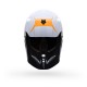 KASK MOTOCYKLOWY JUNIOR FOX V1 NOBLE BLACK WHITE YL