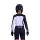 BLUZA MOTOCYKLOWA DAMSKA FOX FLEXAIR FRACTURE WHITE BLACK M