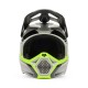 KASK MOTOCYKLOWY JUNIOR FOX V1 COLLECT GREY YELLOW YL