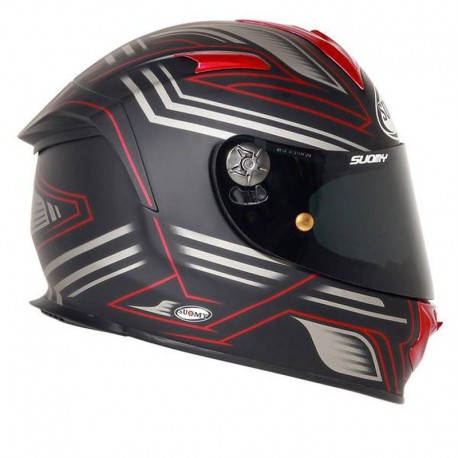 SUOMY SR SPORT MATT RED HELMET