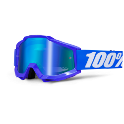 GOGLE 100% ACCURI REFLEX BLUE NIEBIESKIE  SZYBKA LUSTRO