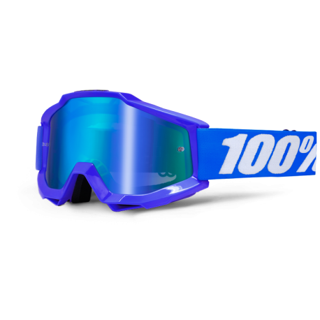 100% ACCURI REFLEX BLUE GOGGLES - MIRRORED LENS