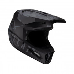 KASK LEATT MOTO  2.5 V23 STEALTH CZARNY