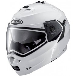 CABERG DUKE II HELMET + PINLOCK WHITE METALLIC